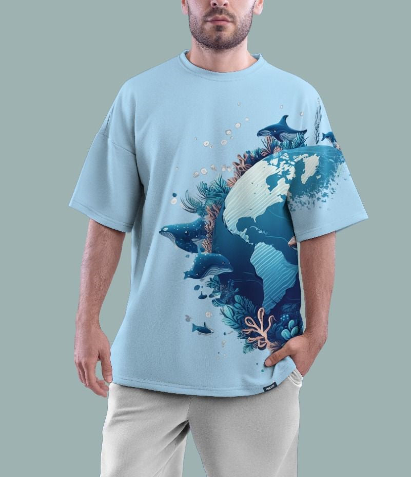 Inner Peace – Oversized Graphic T-Shirt