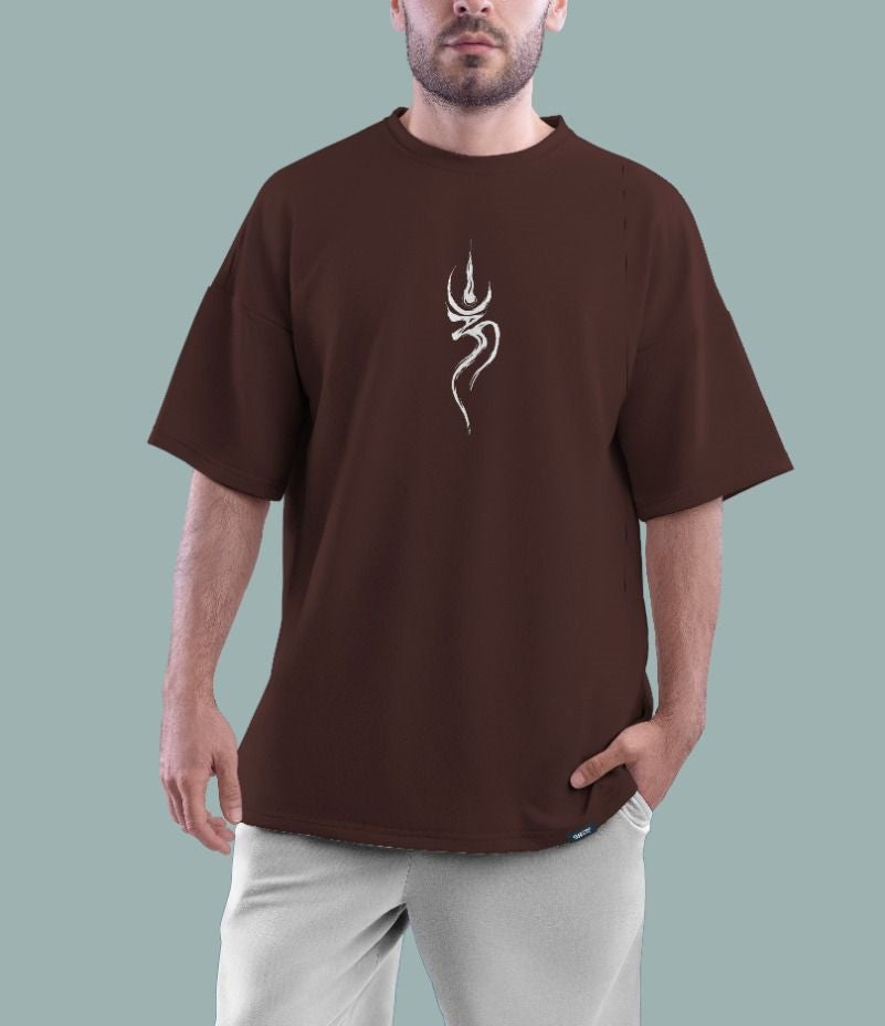 Spine of Shiva – Oversized Graphic T-Shirt